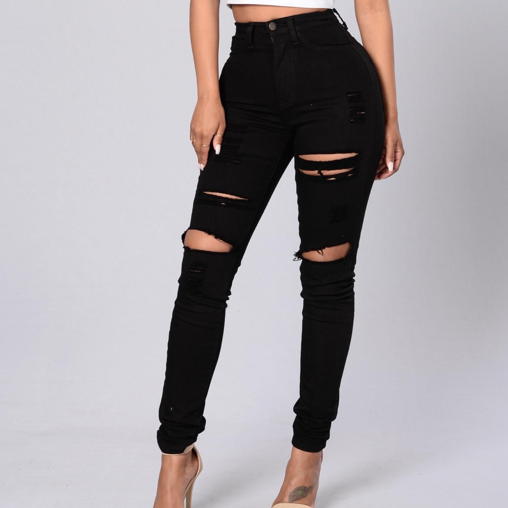 (🌻2 for $20) Fashion Nova Black Jeans